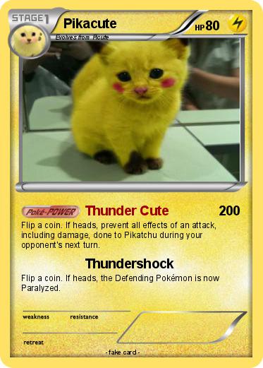 Pokemon Pikacute