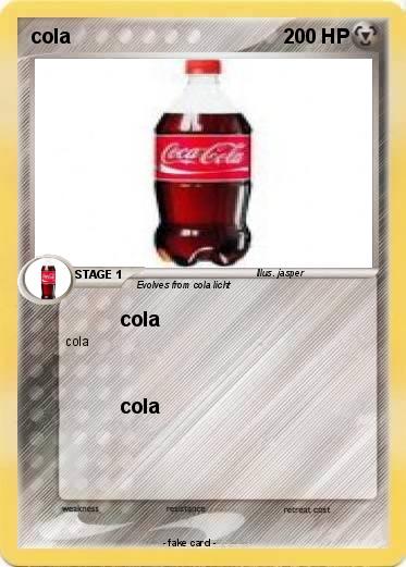 Pokemon cola