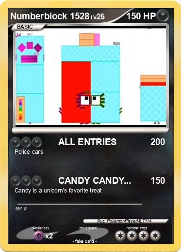 Pokemon Numberblock 1528