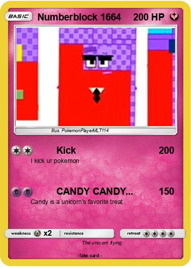 Pokemon Numberblock 1664
