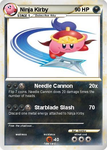 Pokemon Ninja Kirby