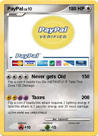 Pokemon PayPal