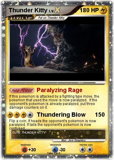 Pokemon Thunder Kitty