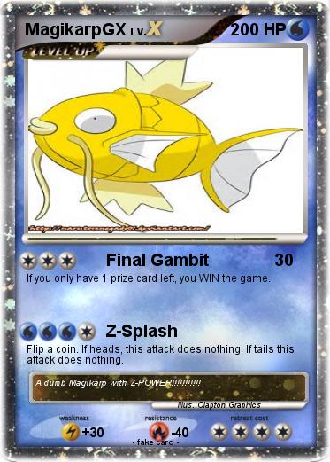 Pokemon MagikarpGX
