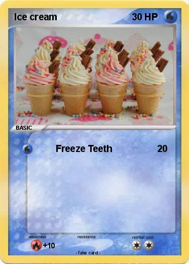 Pokemon Ice cream