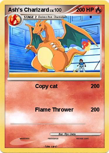 Pokemon Ash's Charizard