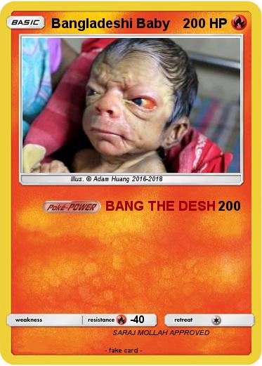 Pokemon Bangladeshi Baby