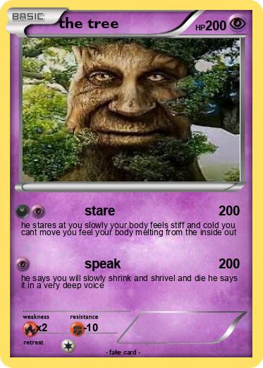 Pokemon the tree