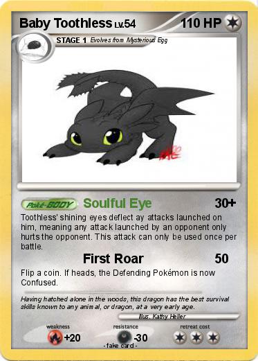 Pokemon Baby Toothless