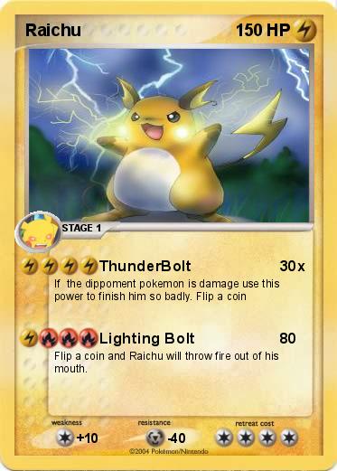 Pokemon Raichu