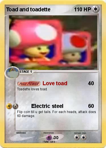 Pokemon Toad and toadette