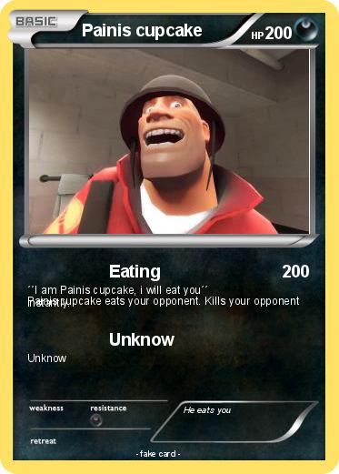 Pokemon Painis cupcake