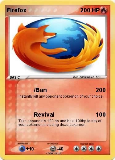 Pokemon Firefox
