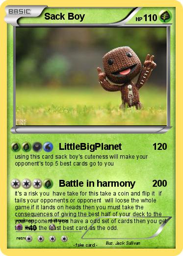 Pokemon Sack Boy