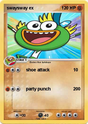 Pokemon swaysway ex
