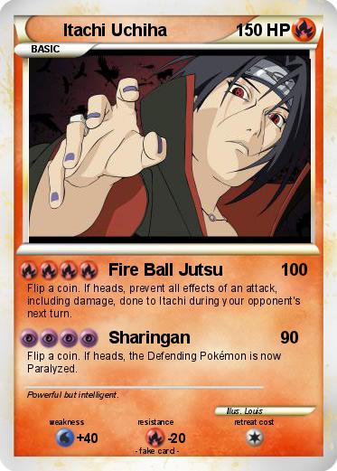 Pokemon Itachi Uchiha