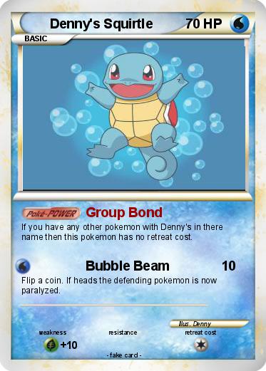Pokemon Denny's Squirtle