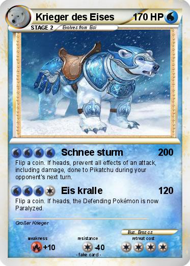 Pokemon Krieger des Eises