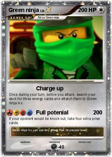 Pokemon Green ninja