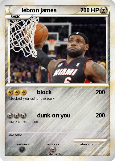 Pokemon lebron james
