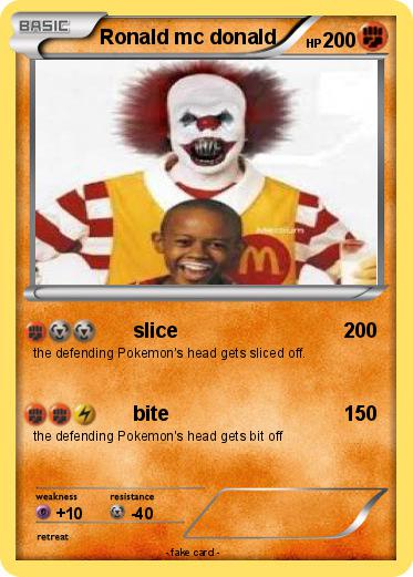 Pokemon Ronald mc donald