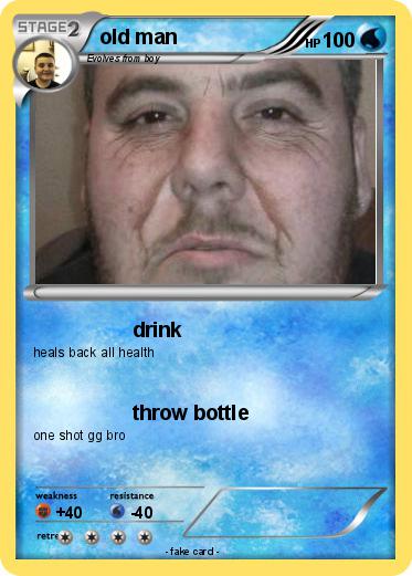 Pokemon old man