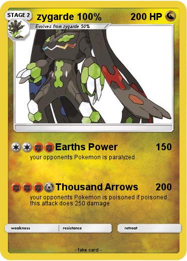 Pokemon zygarde 100%