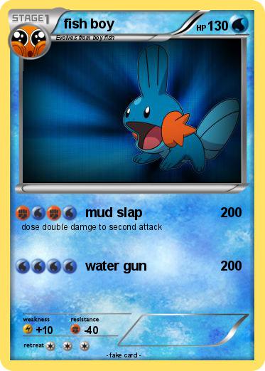 Pokemon fish boy