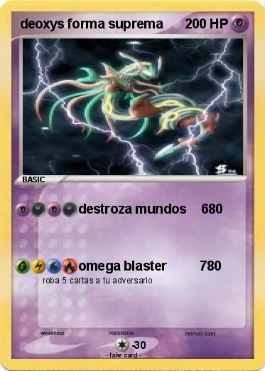 Pokemon deoxys forma suprema