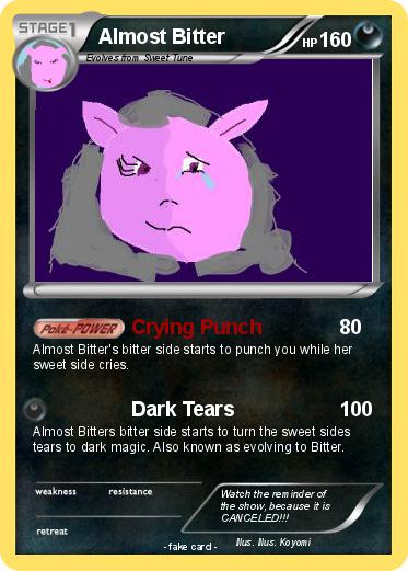 Pokemon Almost Bitter