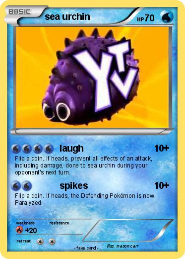 Pokemon sea urchin