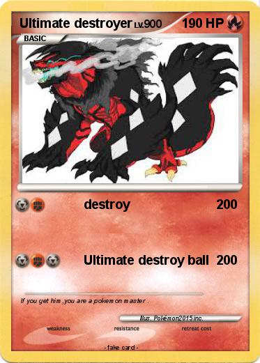 Pokemon Ultimate destroyer