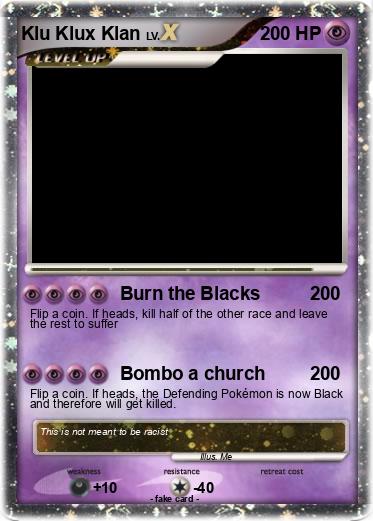 Pokemon Klu Klux Klan