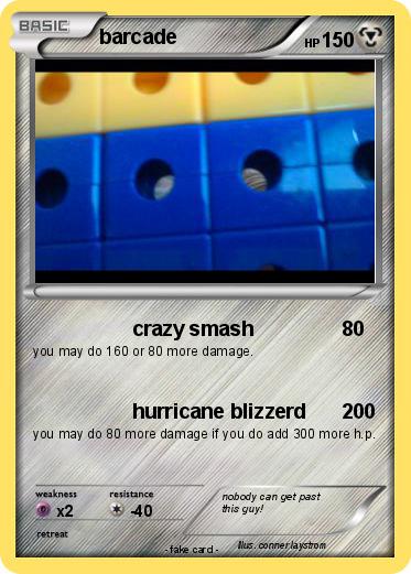 Pokemon barcade