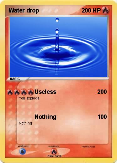 Pokemon Water drop
