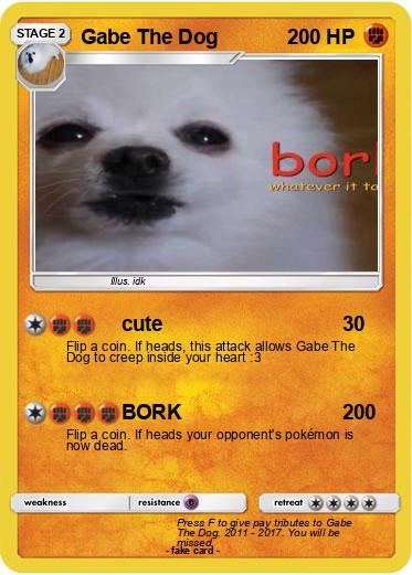 Pokemon Gabe The Dog
