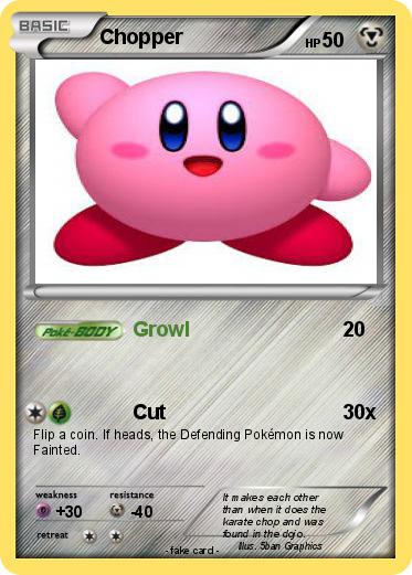 Pokemon Chopper