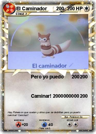 Pokemon El Caminador       200