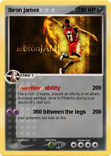 Pokemon lbron james