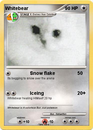Pokemon Whitebear