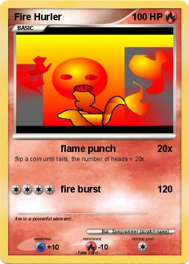 Pokemon Fire Hurler