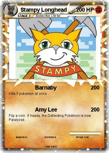 Pokemon Stampy Longhead