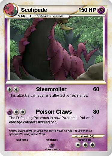 Pokemon Scolipede