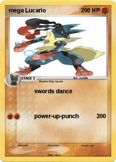 Pokemon mega Lucario