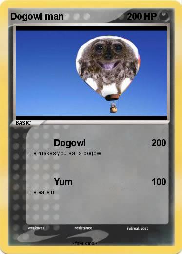 Pokemon Dogowl man