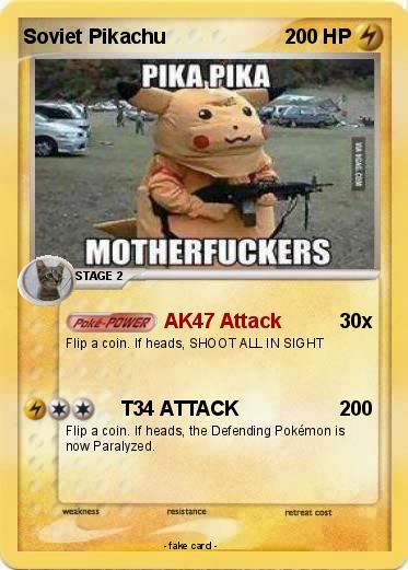Pokemon Soviet Pikachu