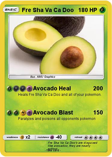 Pokemon Fre Sha Va Ca Doo