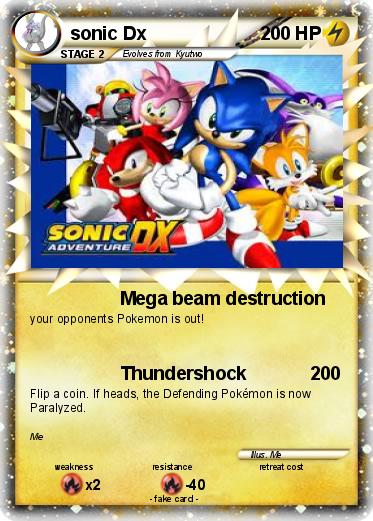 Pokemon sonic Dx