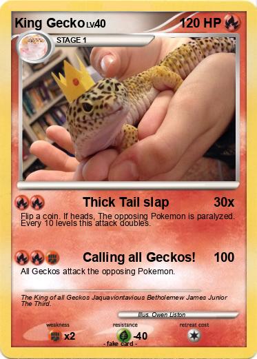 Pokemon King Gecko