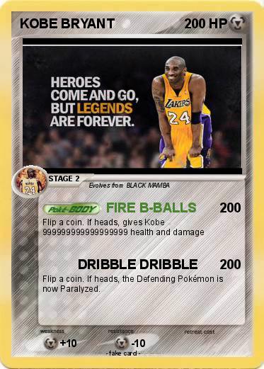Pokemon KOBE BRYANT